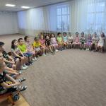 На экскурсии в музее Победы